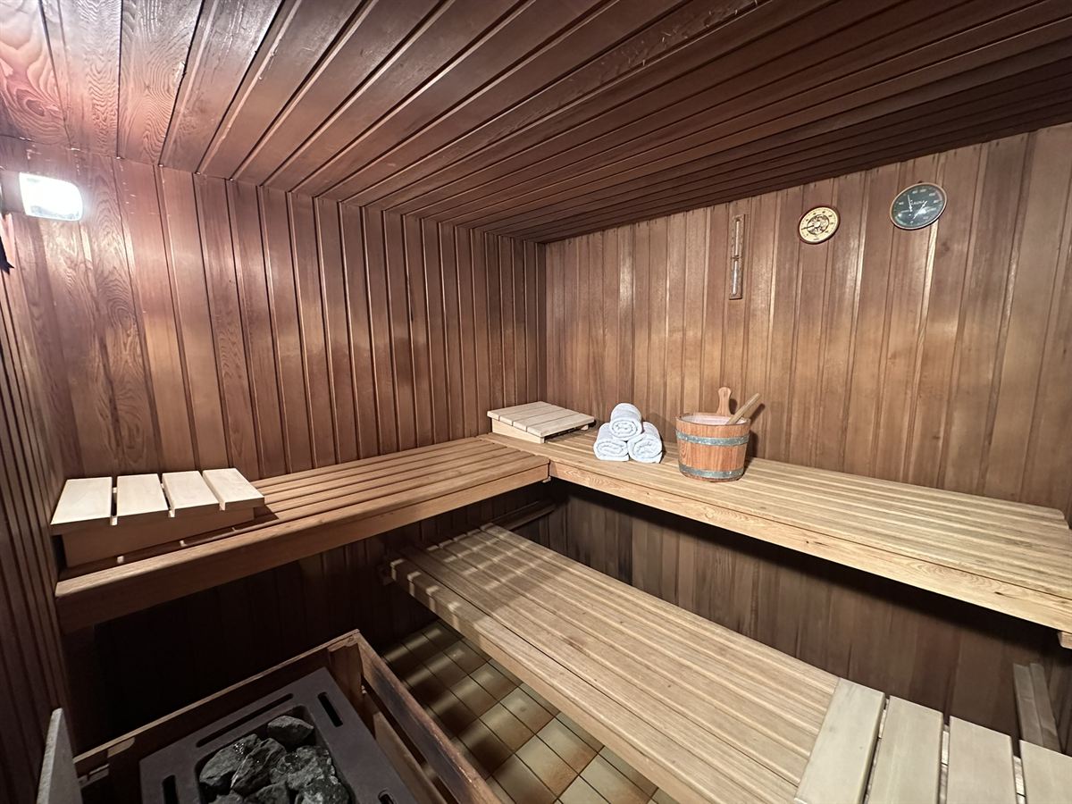 Hauseigene Sauna im Haus Astenalm